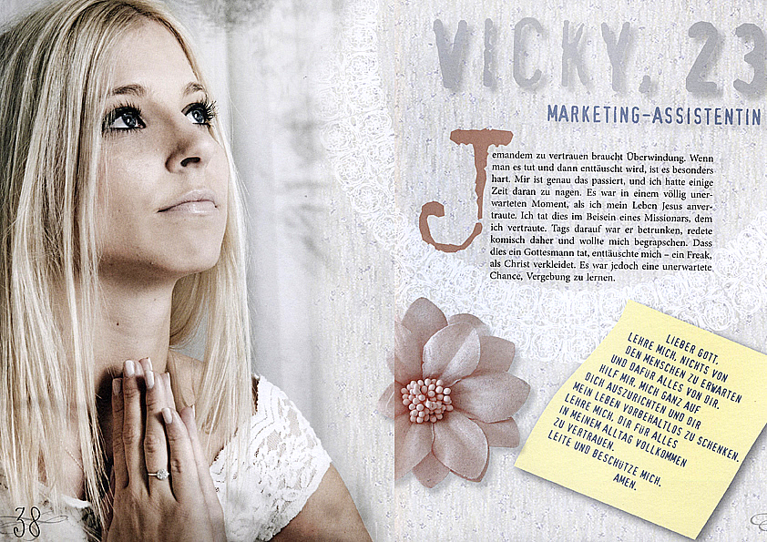 Frauen beten anders - ©Claudia Larsen - Vicky Vuille 2015